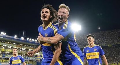 Edinson Cavani en Boca Juniors