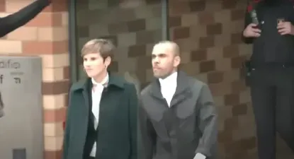 Dani Alves y su abogada Inés Guardiola