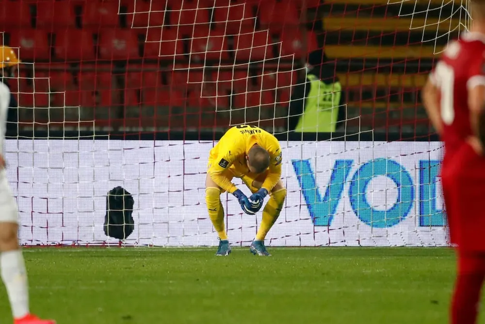 Predrag Rajkovic se lamenta de un grueso error ante Azerbaiyán