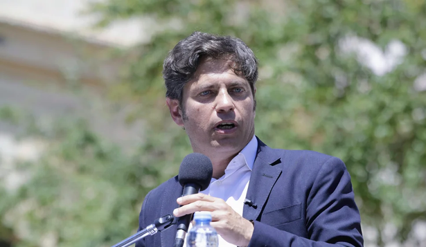 Axel Kicillof selló el apoyo de la CGT de cara a las elecciones provinciales.&nbsp;