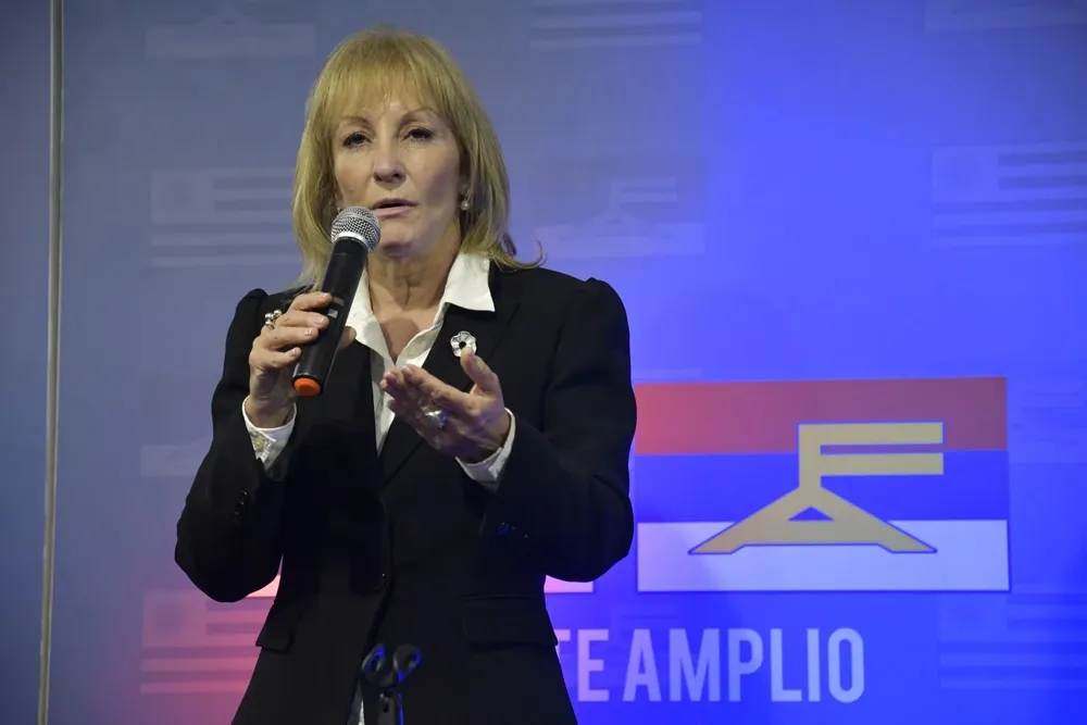 Foto de archivo. La intendenta opinó que hay que dejar que los organismos del FA definan las candidaturas