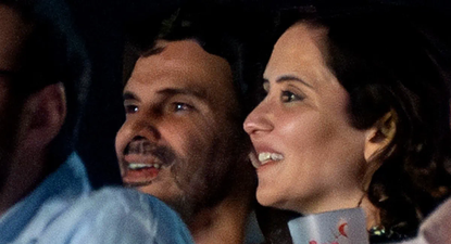 Isabel Díaz Ayuso y su pareja