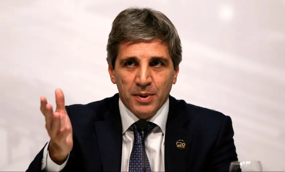 Luis Caputo, ministro de Economía.