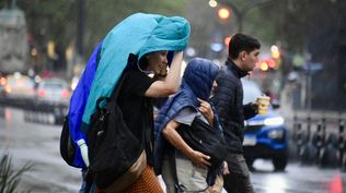 Montevideo bajo alerta naranja por tormentas fuertes y lluvias intensas: qué pasa en el resto de Uruguay