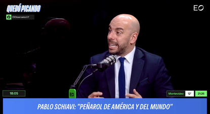 Pablo Schiavi, candidato a presidente de Peñarol, en Quedó Picando