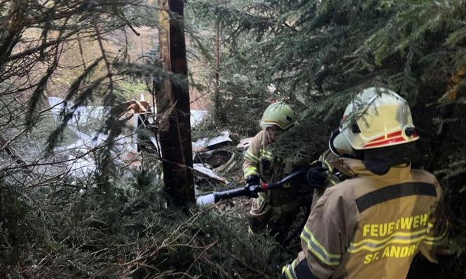 Tragedia en Austria: una avioneta se estrelló y murieron los cuatro pasajeros