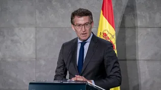 El líder del PP, Alberto Núñez Feijóo.
