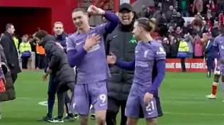 Darwin Núñez le devuelve a los hinchas de Liverpool todo el apoyo, mientras Jürgen Klopp sonríe