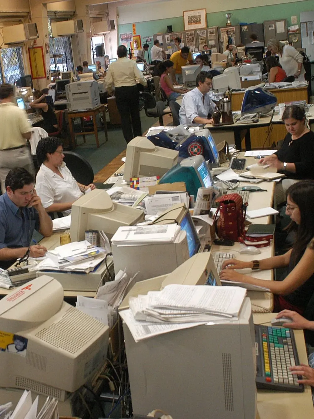 redacción de el observador, año 2006