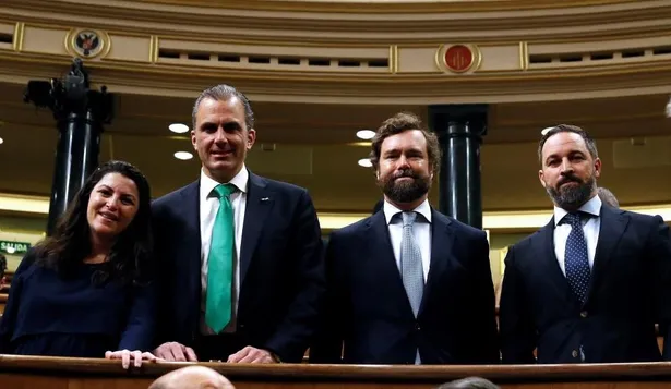 Iván Espinosa de los Monteros y Santiago Abascal, protagonistas de VOX.