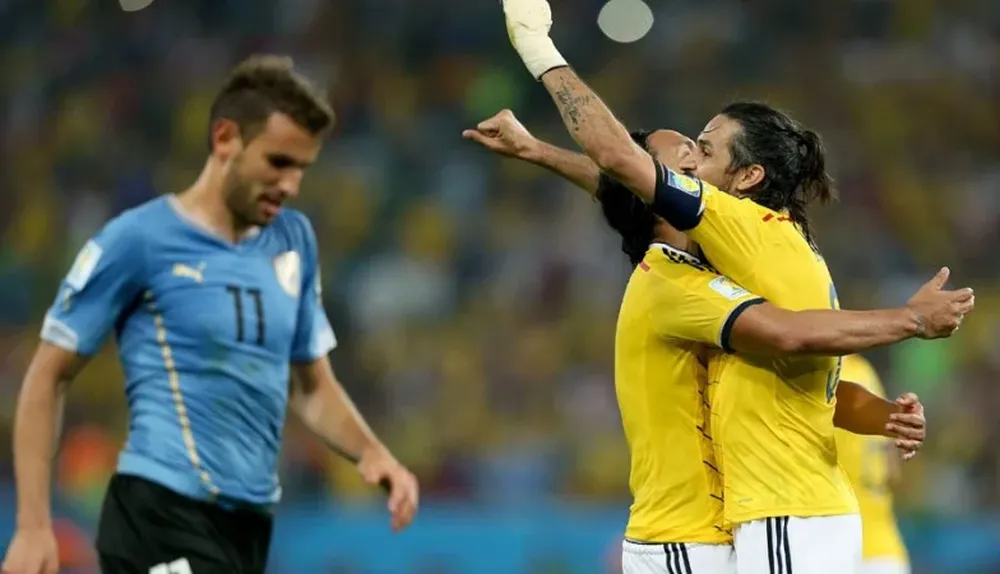 Colombia dejó afuera a la celeste