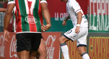 Gastón Pereiro de Nacional ante Deportivo Maldonado