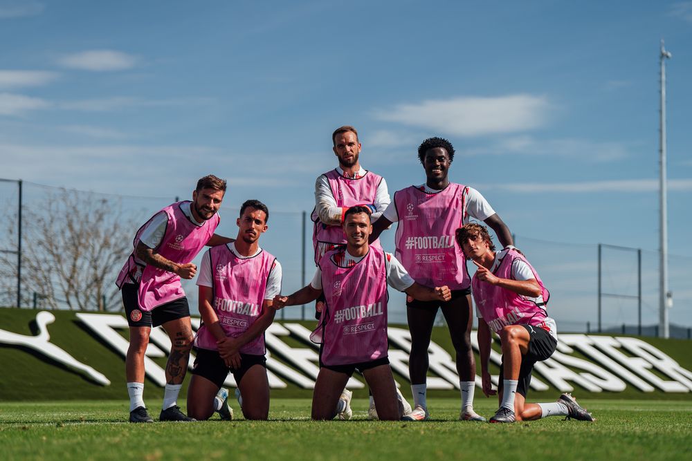 El Girona y un debut histórico.