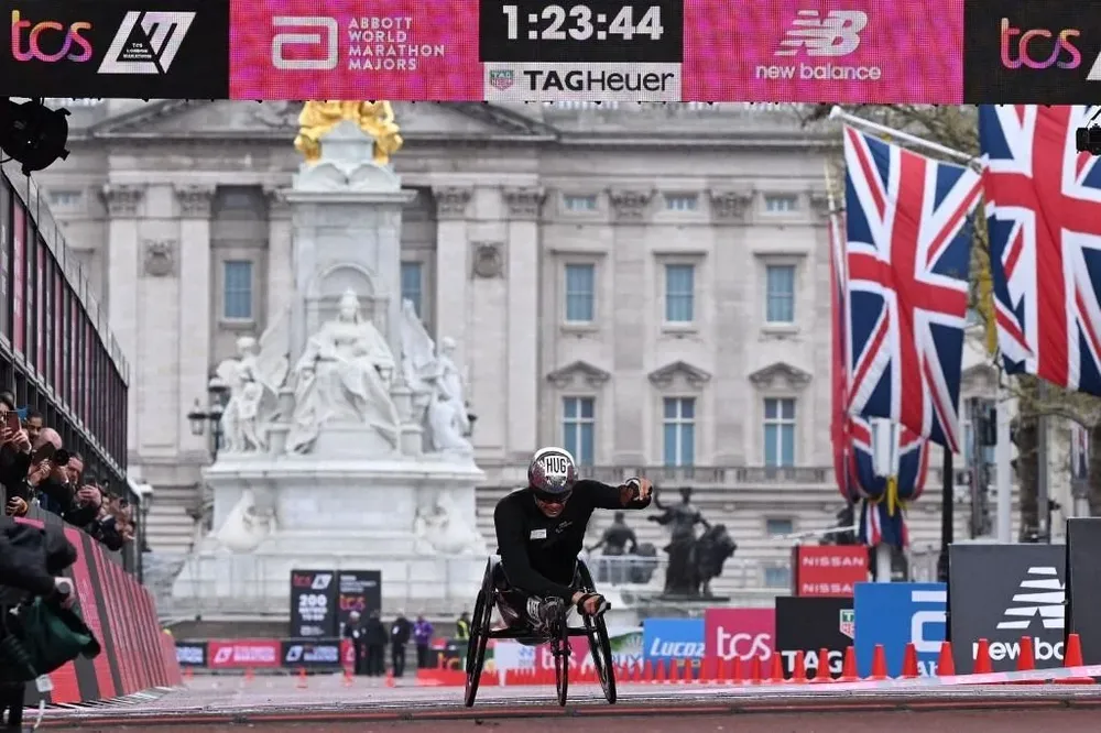 Maratón de Londres.