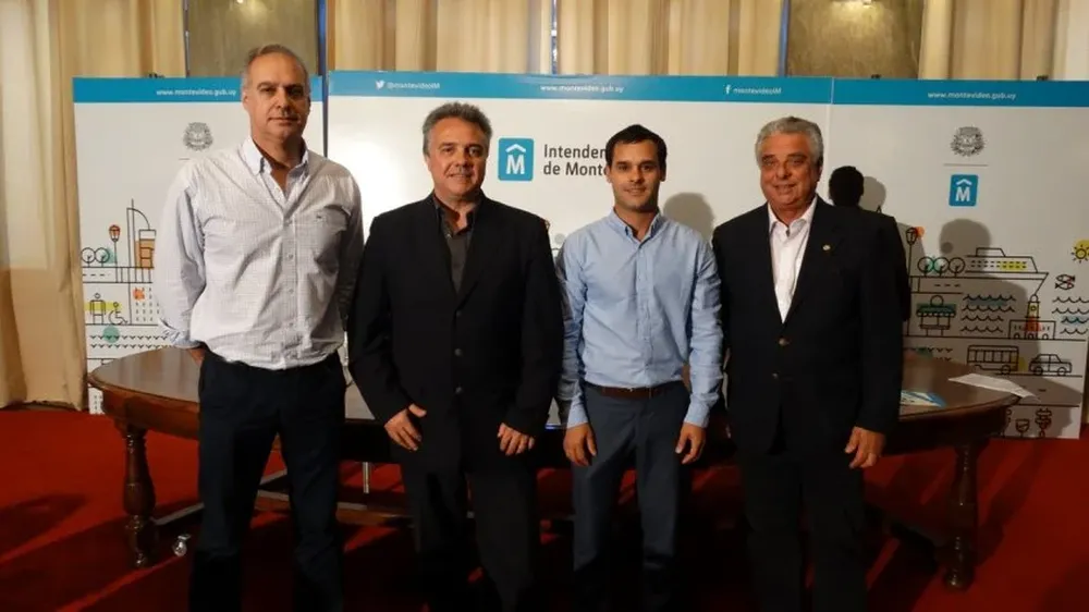 Jorge Buriani, Daniel Leite, Claudio Visillac y Luis Chirico