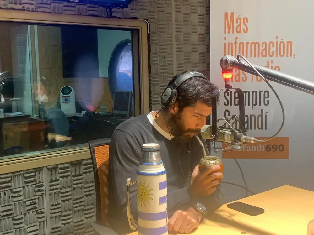 Sebastián Abreu relató en radio su penal ante Ghana en Sudáfrica 2010