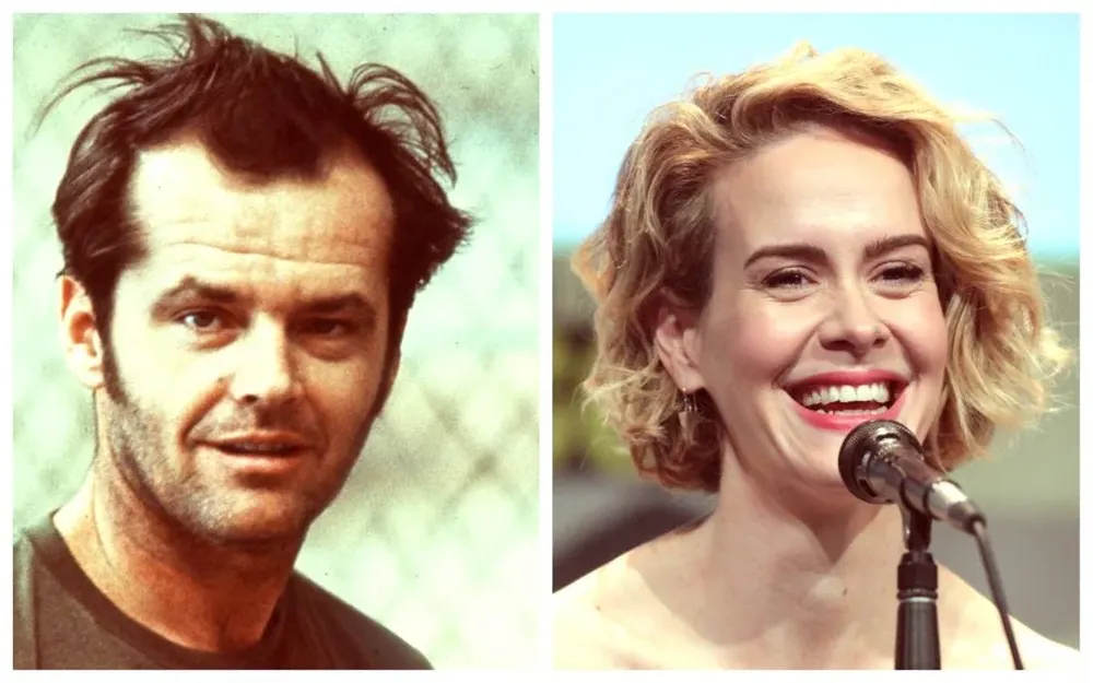 Jack Nicholson en Atrapado sin salida y Sarah Paulson