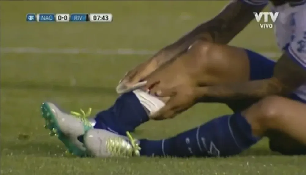 El corte en la pierna de Viudez