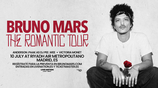 Bruno Mars aterriza en España: comienza la venta de entradas para su show en Madrid