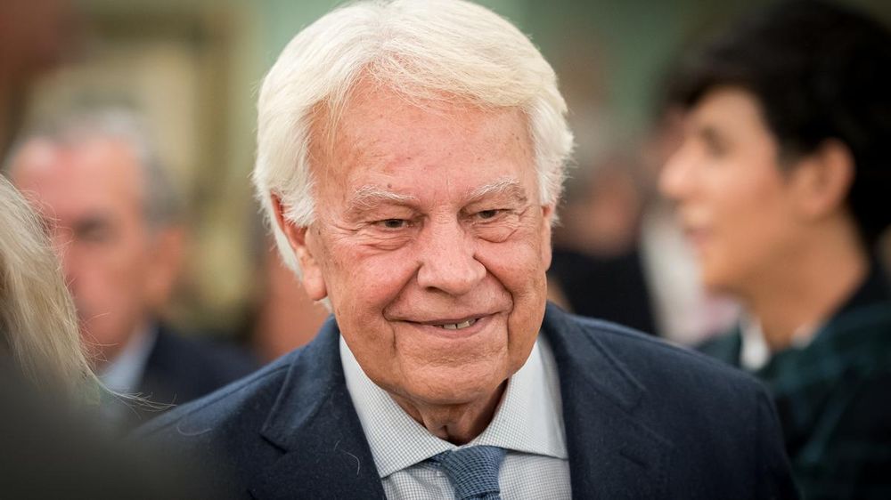Ex presidente de España, Felipe Gonzalez.