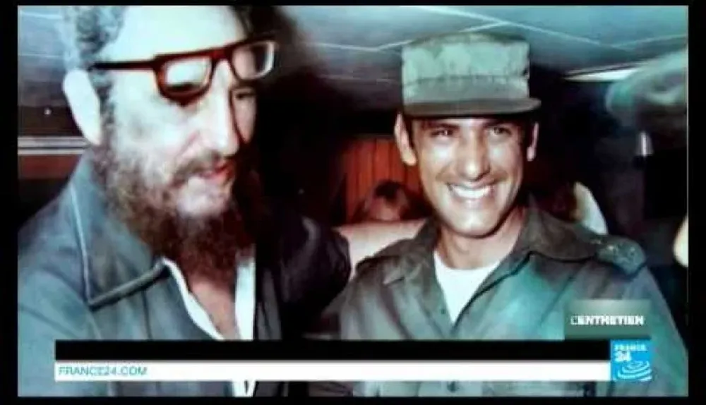 Fidel Castro y Juan Reinaldo Sánchez
