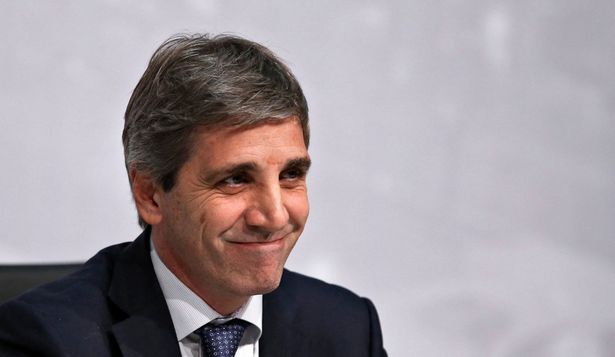 Luis Caputo, ministro de Economía de la Nación