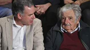 Archivo. Yamandú Orsi y José Mujica