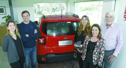 Josefina Romero, Esteban Barreiro, María José Caponi, Gabriela Coletto y Juan Carlos Gorini