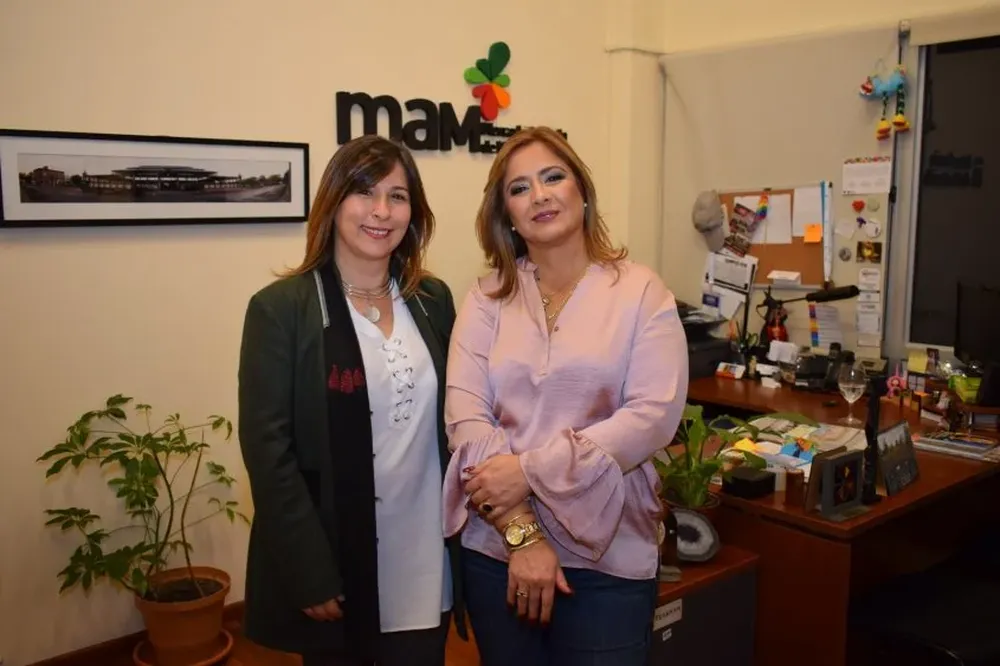 Cecilia Casulo y María Elisa Areán