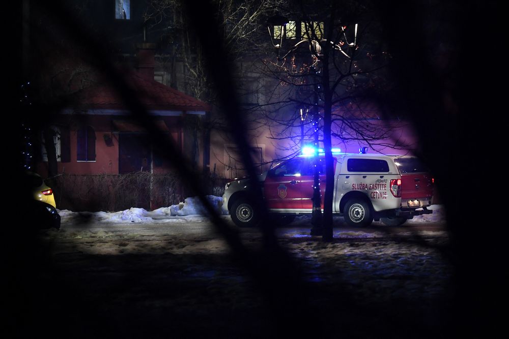 Una de las escenas del crimen en Montenegro