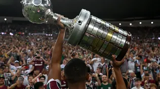 El trofeo de la Copa Libertadores 