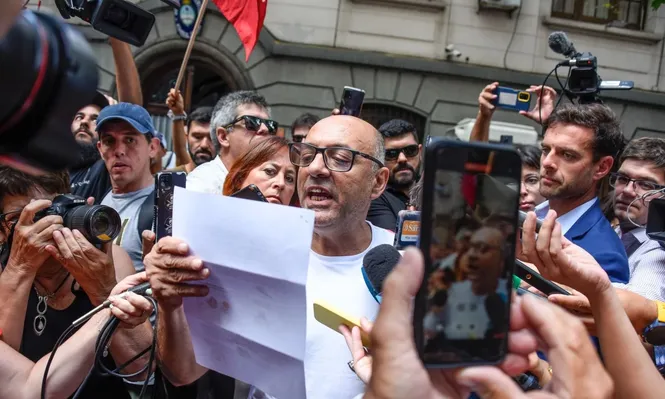 El presidente el PIT-CNT, Marcelo Abdala