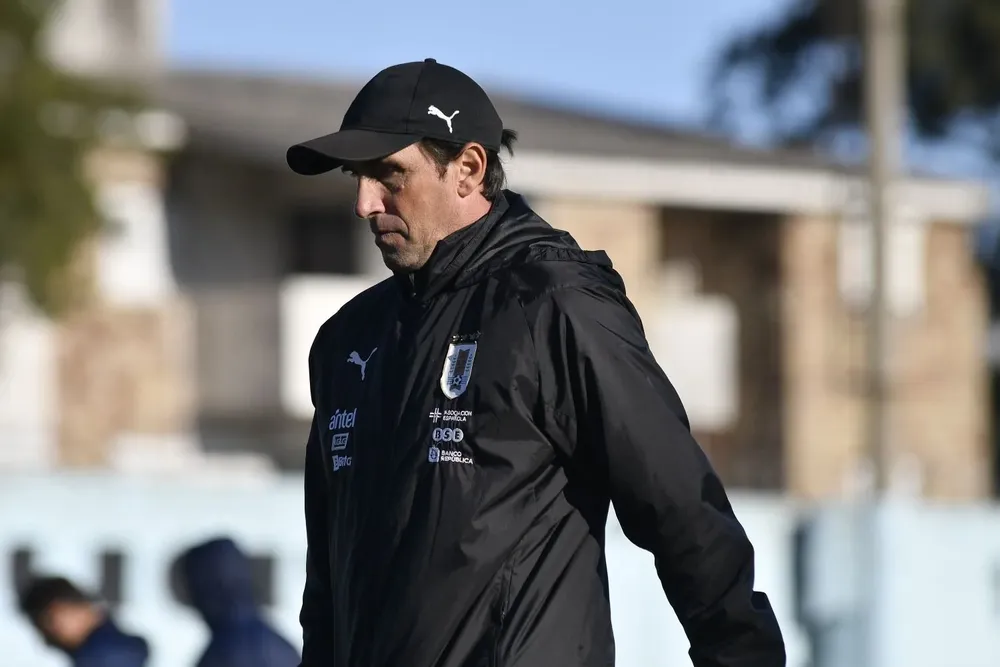 Diego Demarco, técnico de la selección uruguaya sub 17