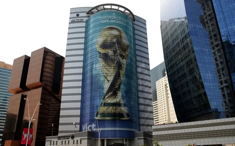 El mural de la copa del mundo