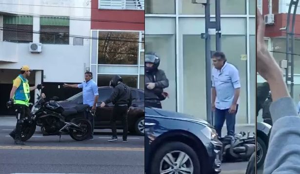 El uruguayo Enzo Francescoli protagonizó un accidente en Buenos Aires y fue alentado por hinchas de River Plate