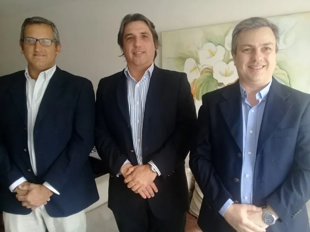 Federico Kowalczyk, Miguel Gremolich y Gonzalo Martínez
