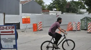 Las obras del Ferrocarril Central en Capurro