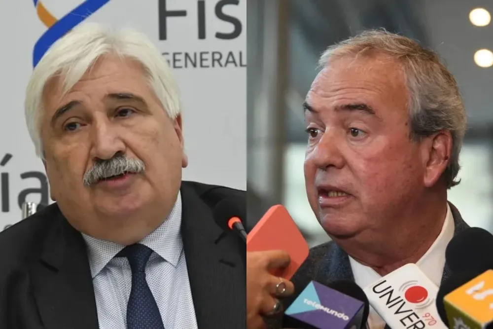 Juan Gómez y Luis Alberto Heber