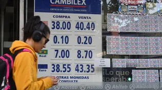 Pizarra de cambio. (Archivo)