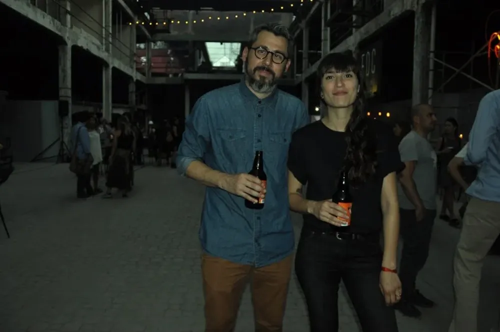 Martín Larre y María José Rey