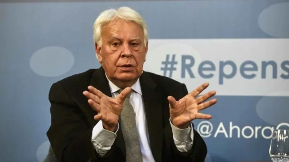 Felipe González, ex presidente de España.