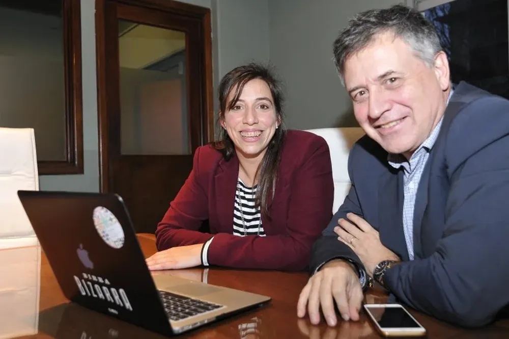 Macarena Botta y Omar Paganini, dos de los socios fundadores de Doctari