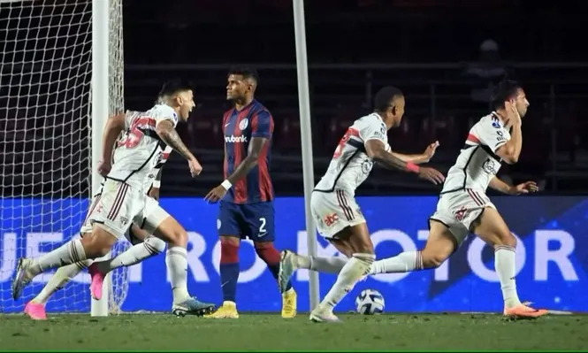San Lorenzo cayó ante San Pablo y quedó fuera de la Copa Sudamericana