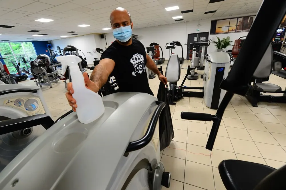 Los clubes y gimnasios que tienen aforo de 45% podrán extenderlo a 65%