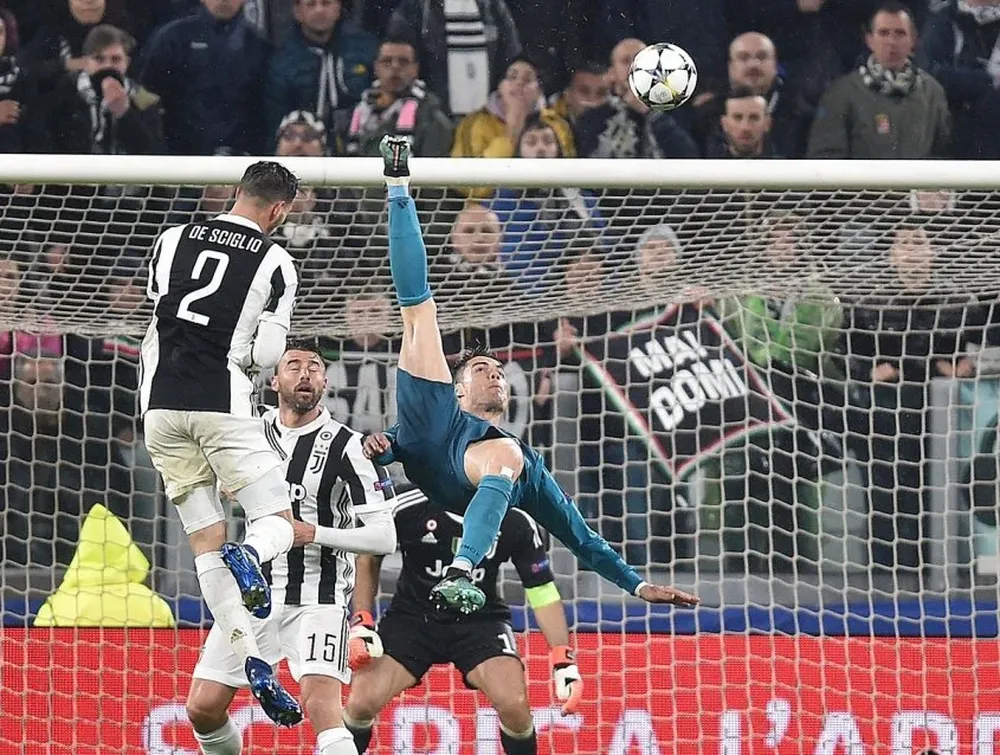 Juventus-Real Madrid: Cristiano Ronaldo anotó un gol de antología