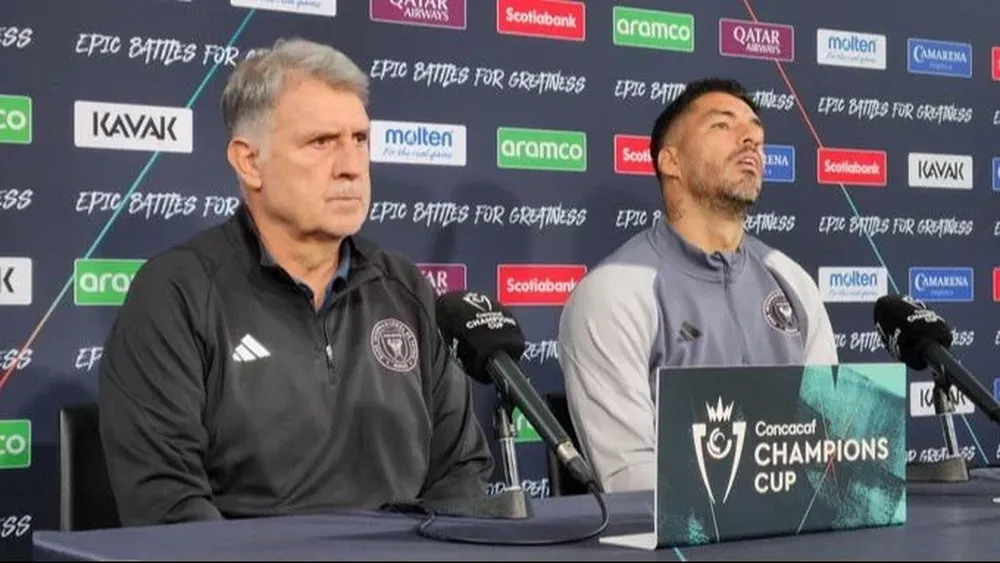 Gerardo Martino y Luis Suárez