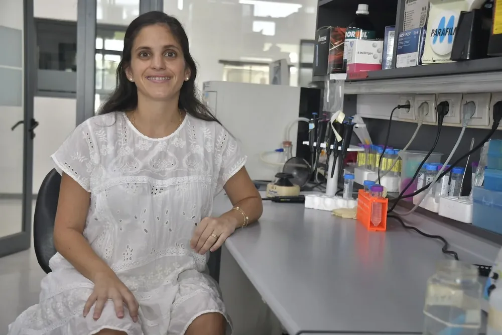 La ingeniera Pía Garat, CEO de la empresa EOLO Pharma