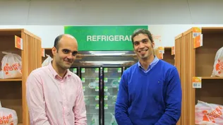 Damián Glaser (Gerente General) y Samuel Liberman