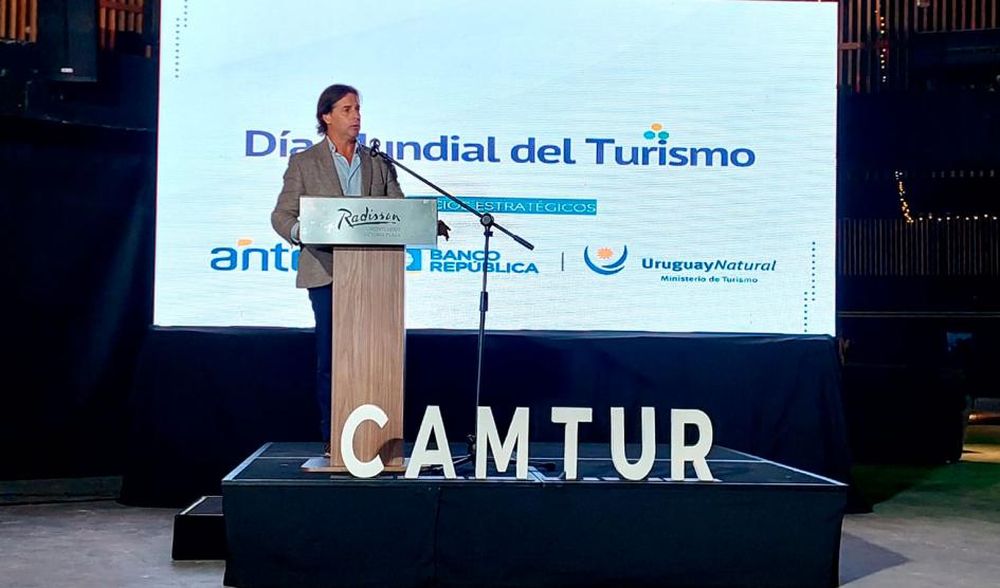 El presidente de la República, Luis Lacalle Pou