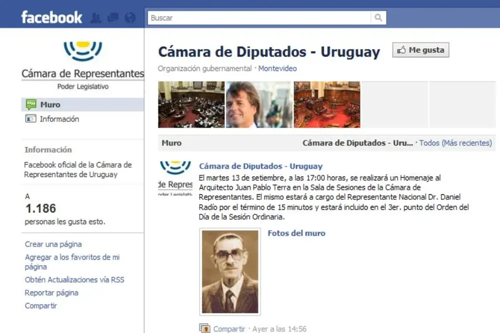 El Facebook de Diputados